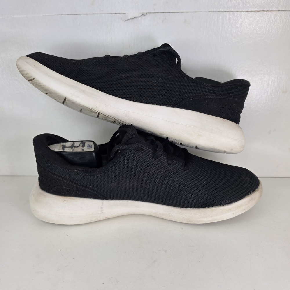 KIZIK Madrid Eco-Knit Hands Free Sneaker Shoes Black Men Sz 8 Women Sz 9.5 Mesh - Picture 7 of 9